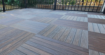 (WPC) Wood Plastic Composite - Deck Tiles