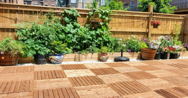 (Wide Board) Pressure Treated Wood - Deck Tiles