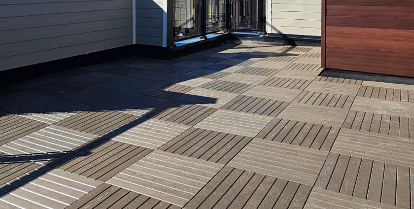 How Do I Care for My New Deck Tiles?